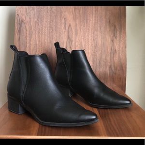 Faux-Leather Ankle Boot for Women